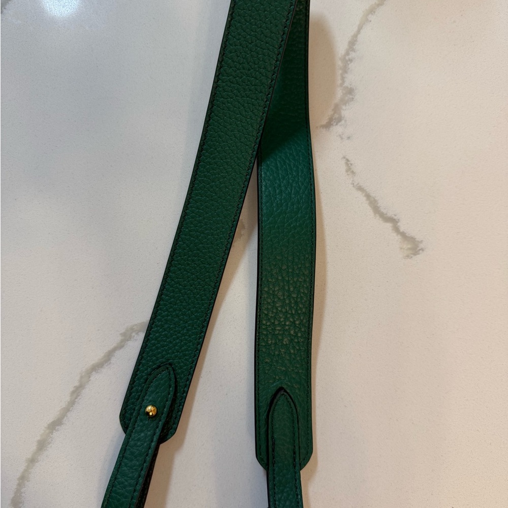 Green Leather Strap made for Hermes Picotin